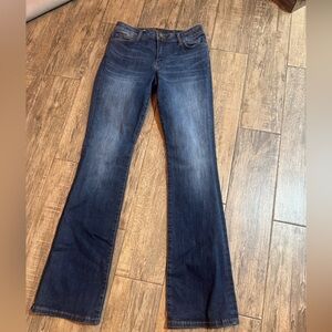 Kut from the Kloth Dark Blue Flare Jeans